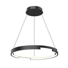  PD52724-BK - Anello Minor 24-in Black LED Pendant